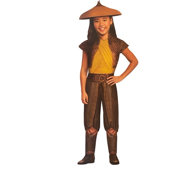 Raya and the last Dragon Costume with Hat - Picture 1 of 5